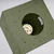 Sollux SL.1845 - Spot svetiljka QUAD 1xGU10/10W/230V beton/zelena