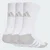 ADIDAS PERFORMANCE Športne nogavice Essentials siva/bela