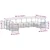 Set vanjskih sofa 7 pcs Bijela i Antracit 363 x 187,5 x 73 cm