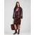 GUESS Majica pastelno roza/merlot/bela