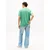 Tommy Jeans Majica zelena/bela