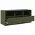 TV ormarić maslinasti 99 x 39 x 44 cm čelični