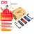 DM Damai USB Flash memorija, 4GB, USB 2.0, 10 komada, Višebojna
