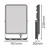 OSRAM Reflektor Essential 50W 3000K Crni