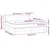 Vidaxl Box spring postelja z vzmetnico modra 160x200 cm blago