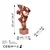 Aberto Design Dekorativna figura Yak-044, 30x62x25 cm