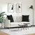 Jastučići za sofu 2 pcs Crna 80 x 80 cm tkanina