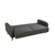 Atelier Del Sofa Raztegljiv kavč s 3 sedeži, Hera - antracit