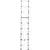 Hailo Teleskopska lestev FlexLine 260 264 cm aluminij