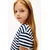 TOMMY HILFIGER Majica mornarska/bela