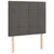 Vidaxl Box spring postelja z vzmetnico temno siva 80x200 cm žamet