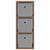 Kreveta s ladicama Staro drvo 25,5 x 22 x 69,5 cm