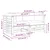 Kutne sofe s jastucima 2 kom od masivne borovine