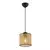 Opviq Luster Balance, 15cmx15cm, Bež-crni