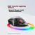 Nubia Bežični gaming miš, 2.4GHz, Bluetooth, Srebrne boje