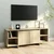 Vidaxl TV omarica sonoma hrast 130x35x50 cm iverna plošča
