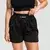 GymBeam Women‘s Combat Boxing Shorts Black
