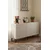 Hanah Home komoda Apolos 150, 150 cm, bela / travertin