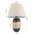 Opviq Stona lampa YL737, 27x20x41,5 cm, Plavo-bela