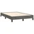 Vidaxl Box spring postelja z vzmetnico LED temno siva 120x190 cm žamet