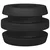 Bumpers za stonotni nogomet 16 pcs Crna 3 x 3 x 2 cm TPE
