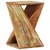 Vidaxl Stranska mizica 35x35x55 cm trden predelan les