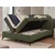 Boxspring postelja Ornes - 200x200 cm - tkanine Quelle