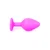 Analni plug pink silikon M