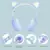 Bluetooth slusalice BT028C (S28) svetlo plave