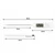 Verkgroup LCD kuhinjski termometer -50 do +300°C 25cm bel