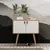 Hanah Home Komoda Rebecca 80x80x40cm Hrast-Bela