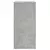 Komoda siva boja betona 80 x 33 x 70 cm od konstruiranog drva