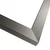 WallXpert set od 2 uramljene MDF slike 2PANTCT-001, apstraktna lica crtana jednom linijom, crno-belo, 38 x 53 cm