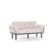 Atelier del Sofa Trosed na razvlačenje Nitta 185x85x70cm Krem