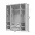 Jela Jagodina Plakar P42/AI Air, 187x225x61 cm, Beli