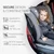 Kikka Boo auto sedište 76-150 cm I-Flit I-SIZE ISOFIX Army Green