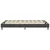 Vidaxl Posteljni okvir boxspring sivo blago 120x200 cm