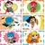 Clementoni Play For Future Picture Cubes Super Friends, 6 kock