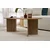 Hanah Home Klub sto Sable, 119x40x60 cm, Boje hrasta