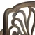 3-dijelni bistro set od lijevanog aluminija brončani