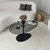 Hanah Home Porto Sto za dnevnu sobu, Crna