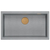 granitni umivalnik Logan 110 Grey Metallic