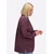 SHEEGO Bluza burgund/bela