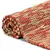 Ručno rađeni tepih od jute crvene i prirodne boje 80 x 160 cm
