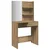 Toaletni stol s ogledalom Artisan hrast 74,5x40x141 cm