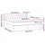 Vidaxl Box spring postelja z vzmetnico modra 160x200 cm blago