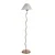 Podna lampa Eva, Bela