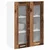 Vidaxl Viseča omarica z vrati Star les 60 x 31 x 80 cm Konstruiran les