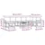Set vanjskih sofa s jastukom 9 pcs Bijela i krem