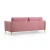 Atelier del Sofa Trosed Rome 90x70x215cm Roze
